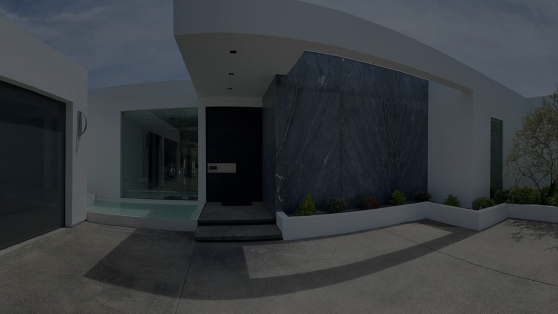 Commercial building exterior